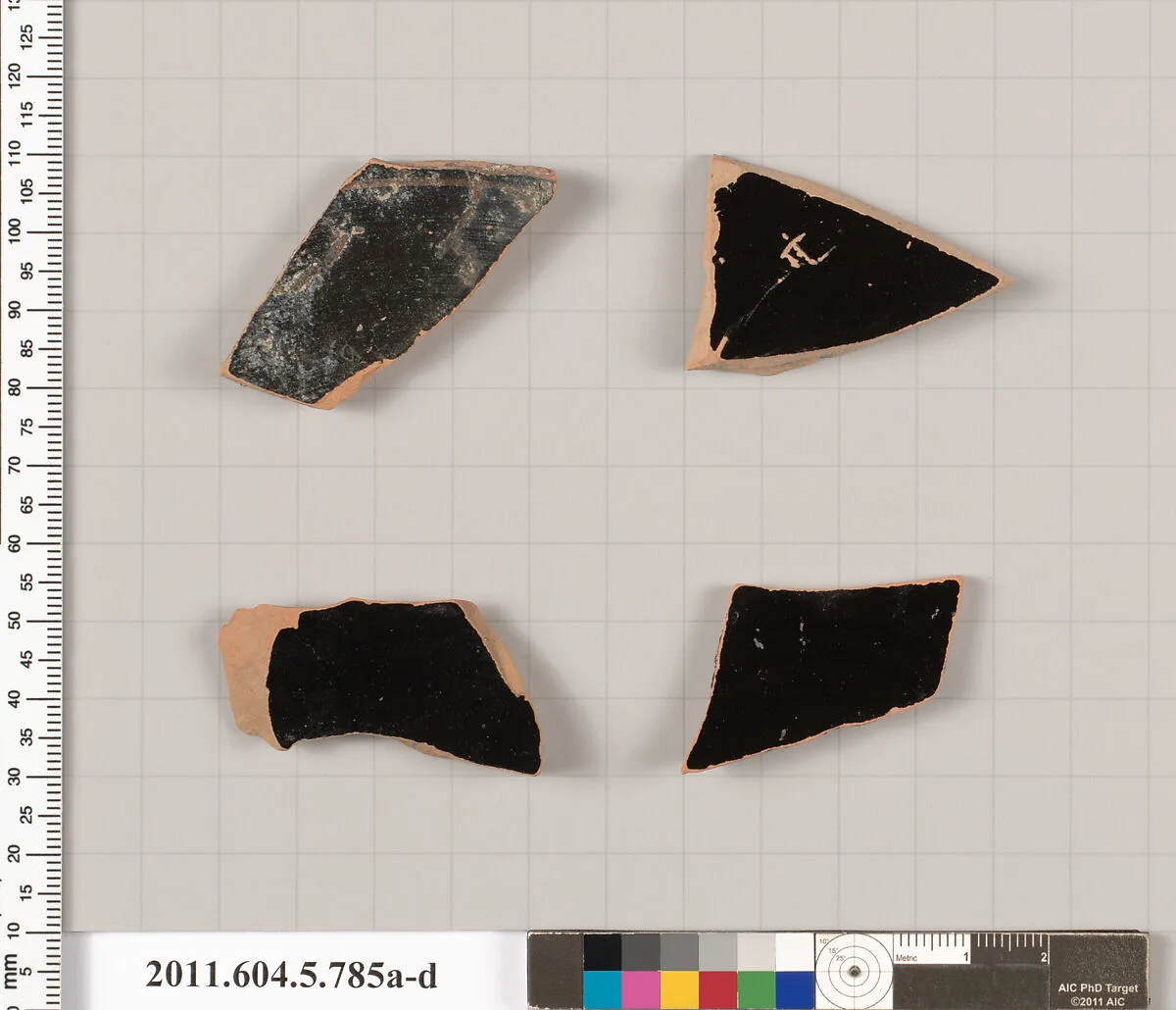 Terracotta fragments of kylikes (drinking cups) — Unknown
