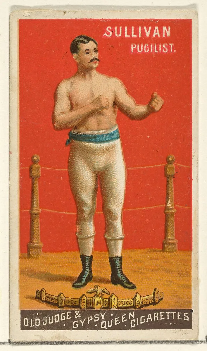 Sullivan, Pugilist, from the Goodwin Champion series for Old Judge and Gypsy Queen Cigarettes — Goodwin & Company