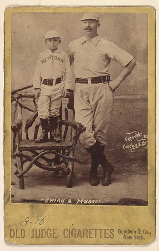 Ewing and Mascot, New York, from the series Old Judge Cigarettes