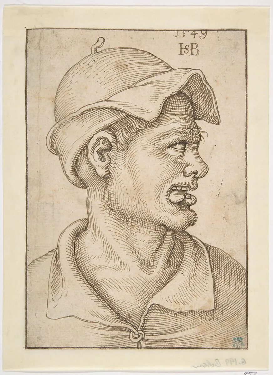 Head of a Man — Sebald Beham