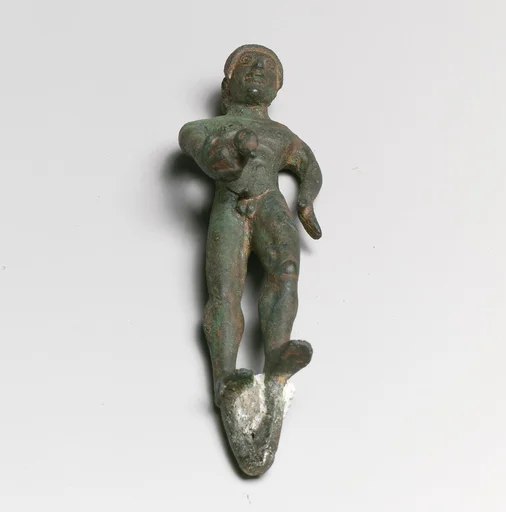 Statuette of a youth with duck