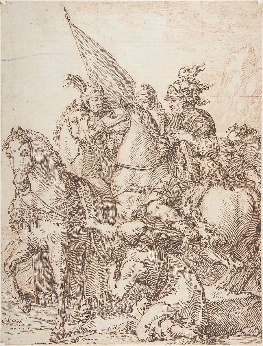 Equestrian Group — Michel François Dandré-Bardon|Charles Nicolas Cochin II