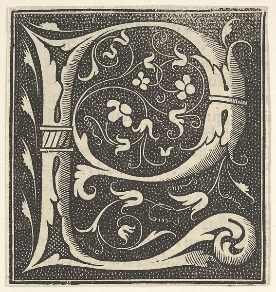 Initial letter published in 1518 by Johann Schöffer, Mainz — Anonymous, German