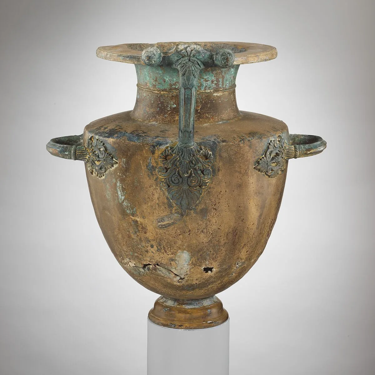 Bronze hydria (water jar) — Unknown