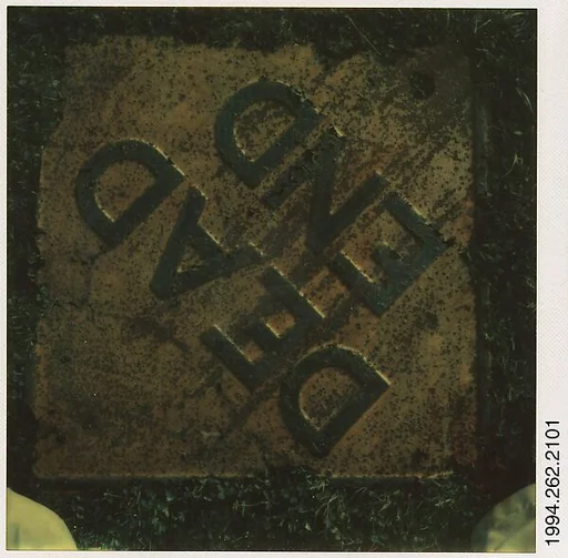 [Rusted Dead End Sign]
