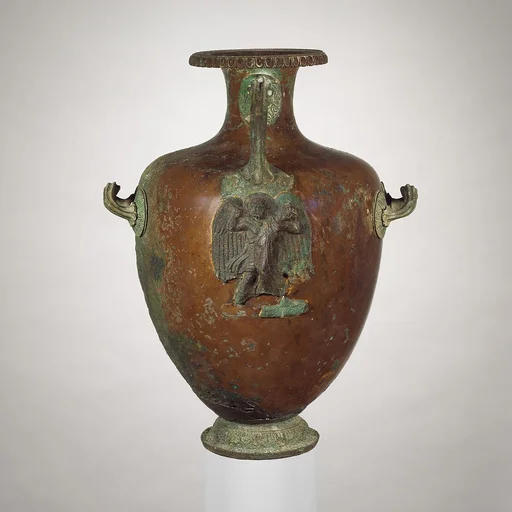 Bronze hydria (water jar)