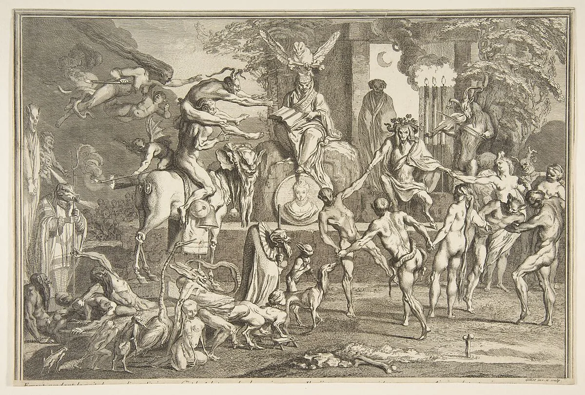 Errant pendant la nuit... — Claude Gillot
