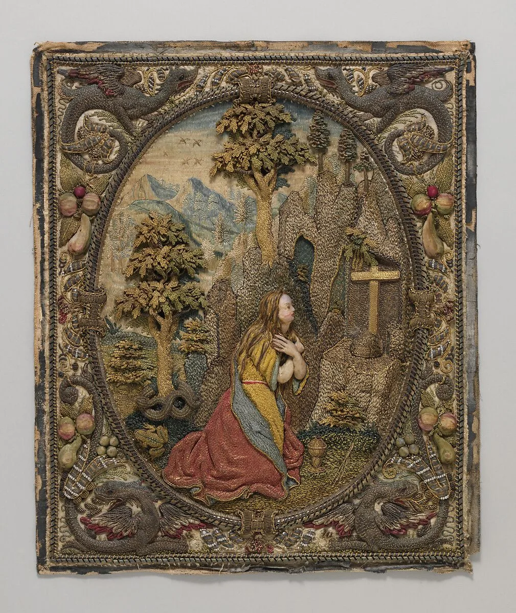Embroidered picture — Unknown