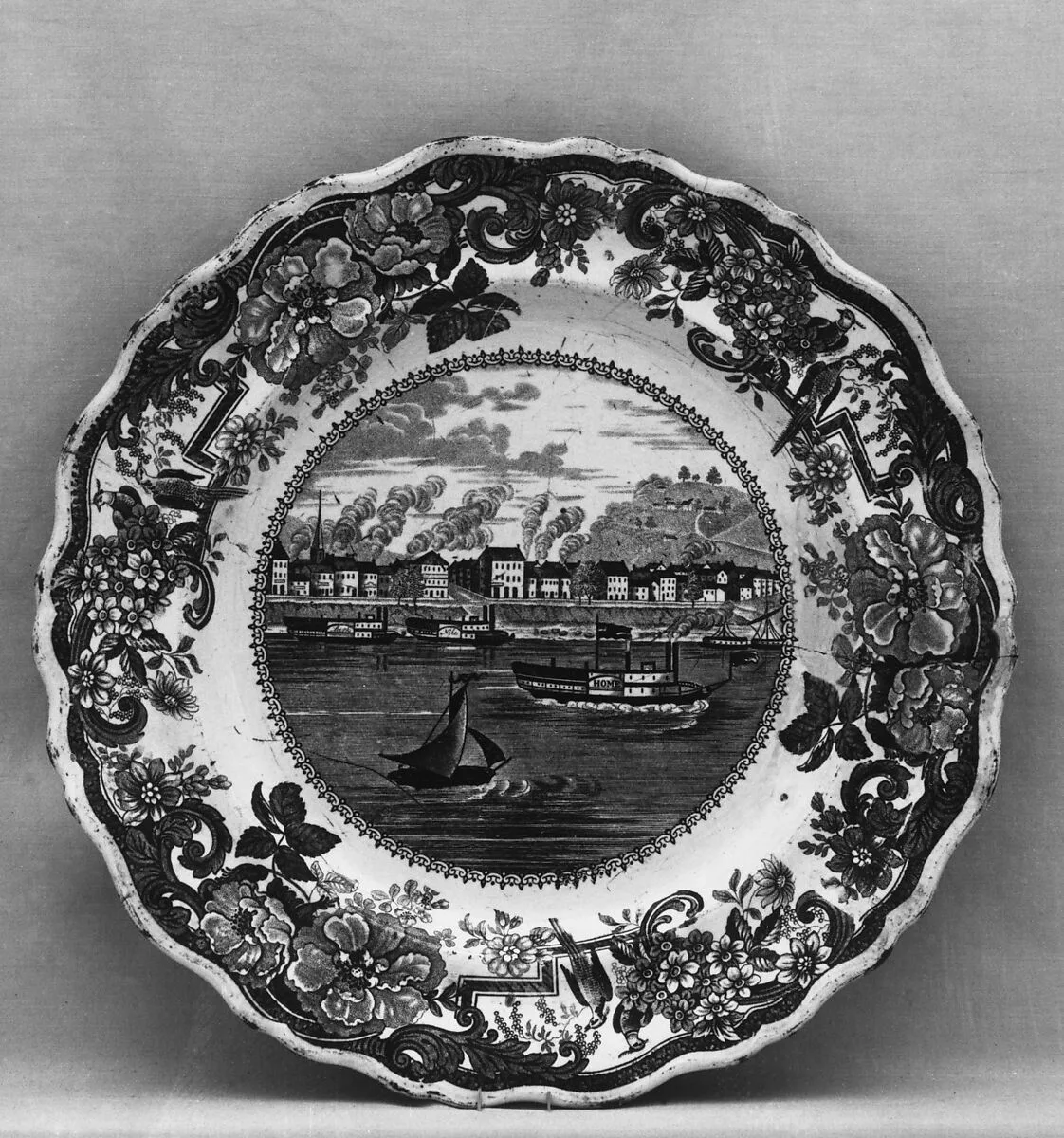 Plate — James and Ralph Clews