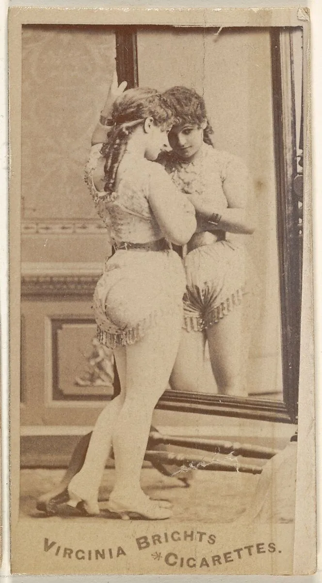 From the Actors and Actresses series (N45, Type 5) for Virginia Brights Cigarettes — Allen & Ginter