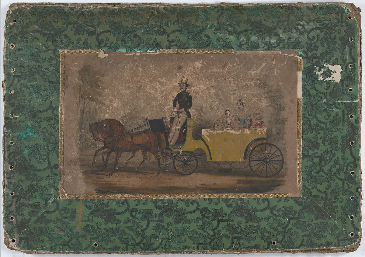 Portfolio Cover for a Collection of Caricatures and Satires — Prince Albert of Saxe-Coburg-Gotha|Anonymous, British, 19th century|Queen Victoria