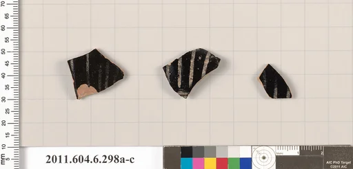 Terracotta fragments of open shapes