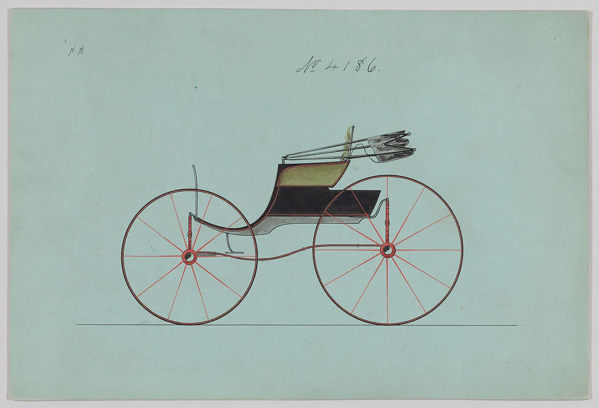 Design for Pony Phaeton, no. 4186 — Brewster & Co.|Herman Stahmer