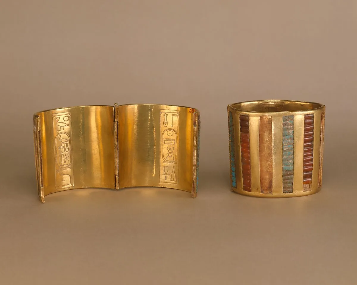 Hinged Cuff Bracelet — Unknown