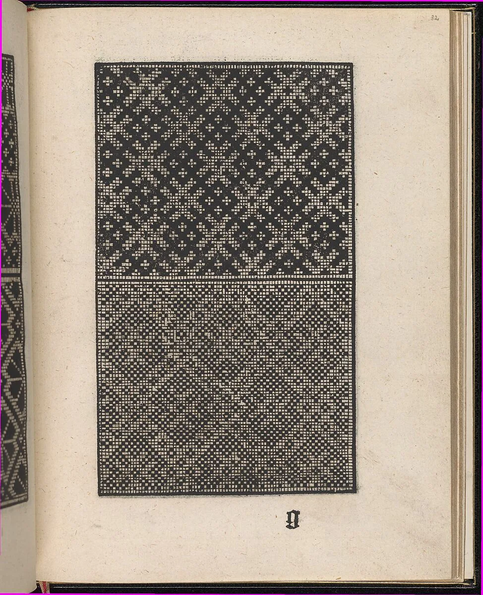 Page from Ein new kunstlich Modelbuch...(Page 32r) — Peter Quentel
