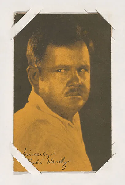 "Babe" Hardy from Movie Stars Exhibit Cards series (W401) — Unknown