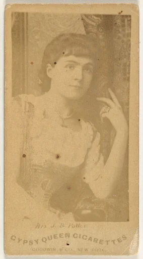 Mrs. J.B. Potter, from the Actors and Actresses series (N171) for Gypsy Queen Cigarettes