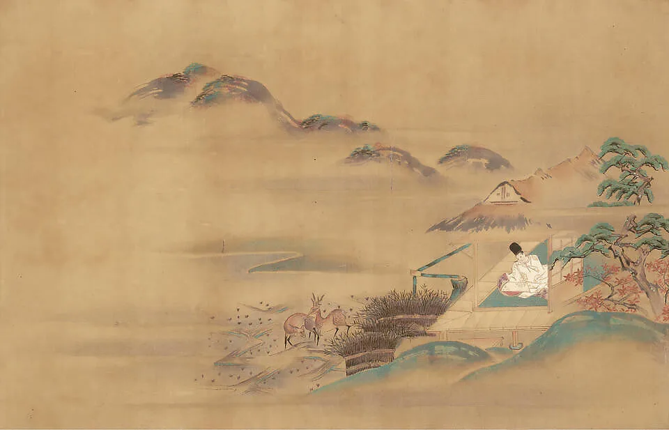石山師香筆 源氏物語八景 絵巻|Eight Views from The Tale of Genji — Ishiyama Moroka