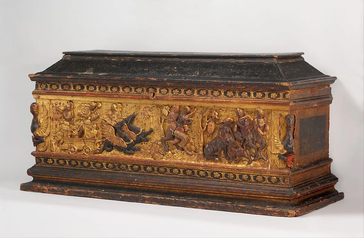 Marriage chest (cassone) — Unknown