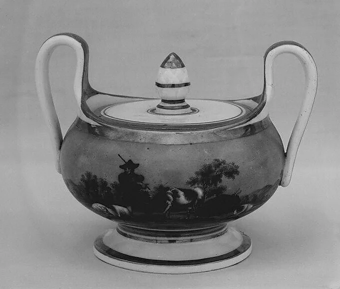 Sugar bowl (part of a set) — Unknown