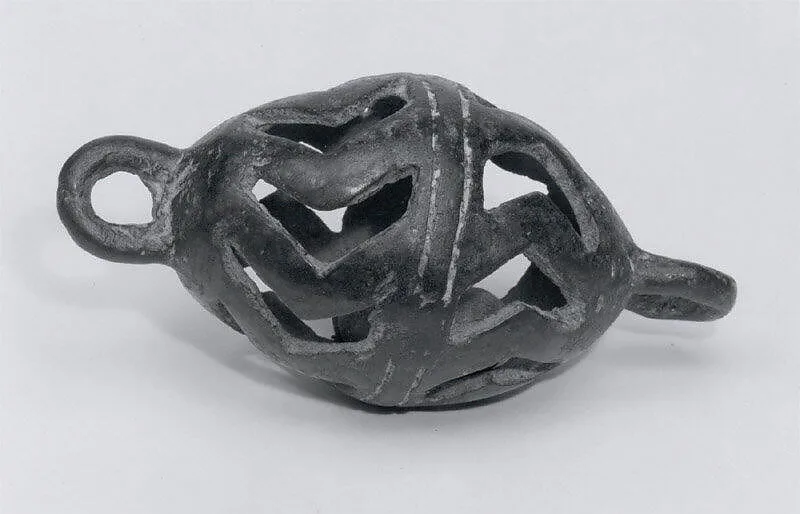 Openwork rattle bell — Unknown