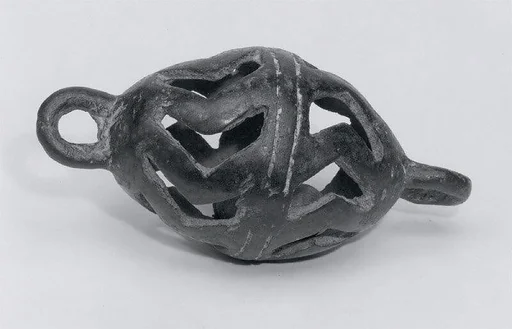 Openwork rattle bell
