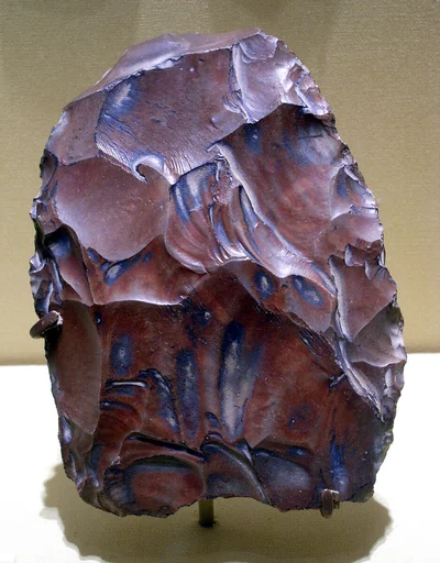 Biface, commonly referred to as a hand ax