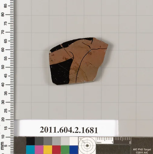 Terracotta fragment of a skyphos (deep drinking cup)