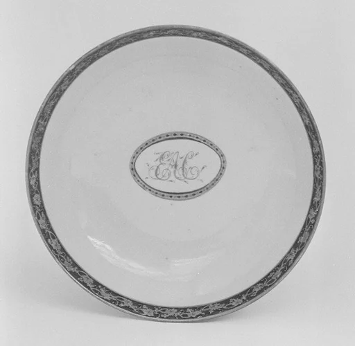 Saucer (part of a service)