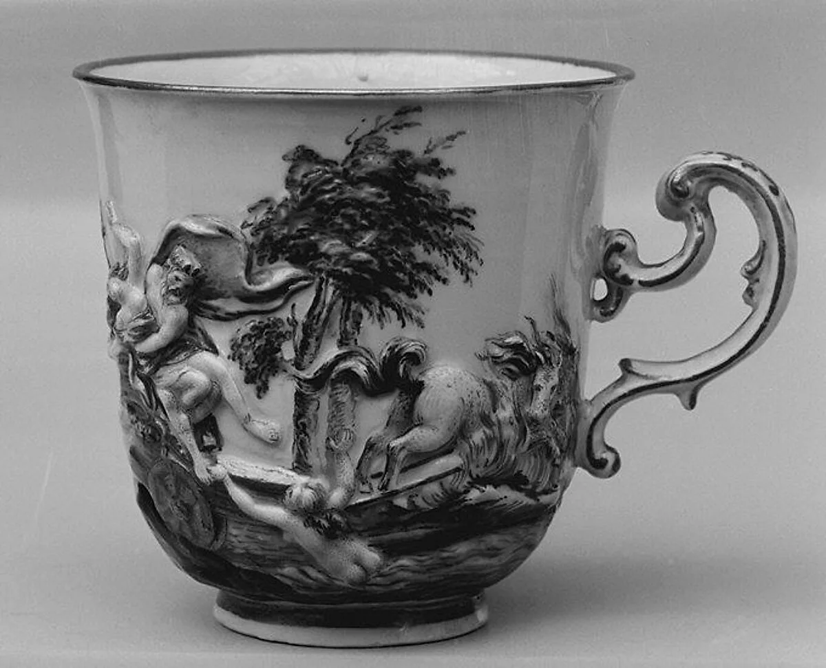 Coffee cup (part of a service) — Doccia Porcelain Manufactory