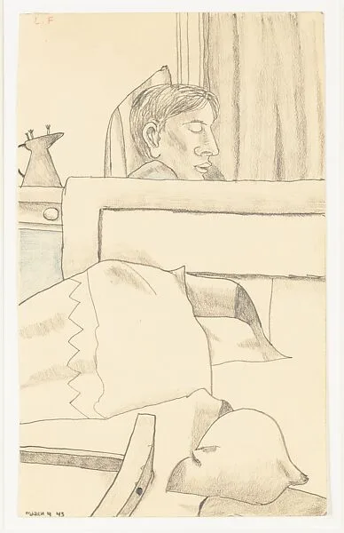 Boy Asleep — Lucian Freud