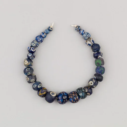 String of 27 Eyed Beads