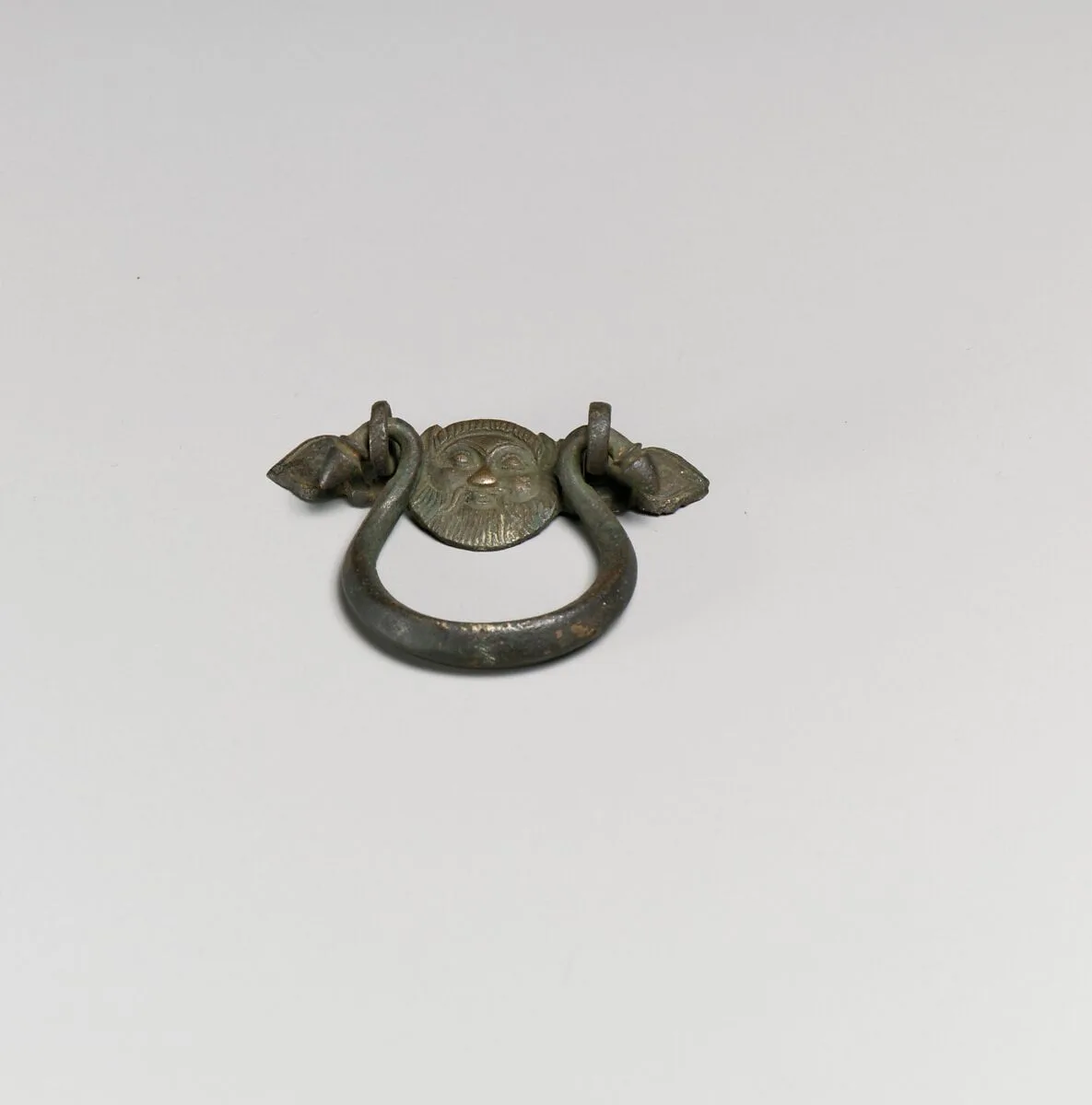 Handle with a head of a satyr — Unknown