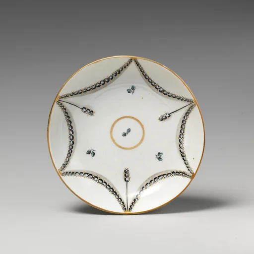 Saucers (6) (part of a service)