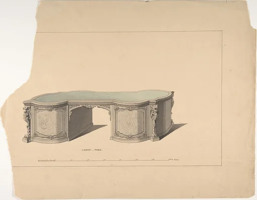 Design for Library Table