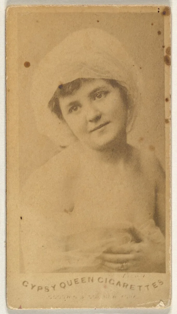 From the Actors and Actresses series (N171) for Gypsy Queen Cigarettes — Goodwin & Company