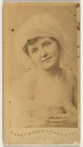 From the Actors and Actresses series (N171) for Gypsy Queen Cigarettes