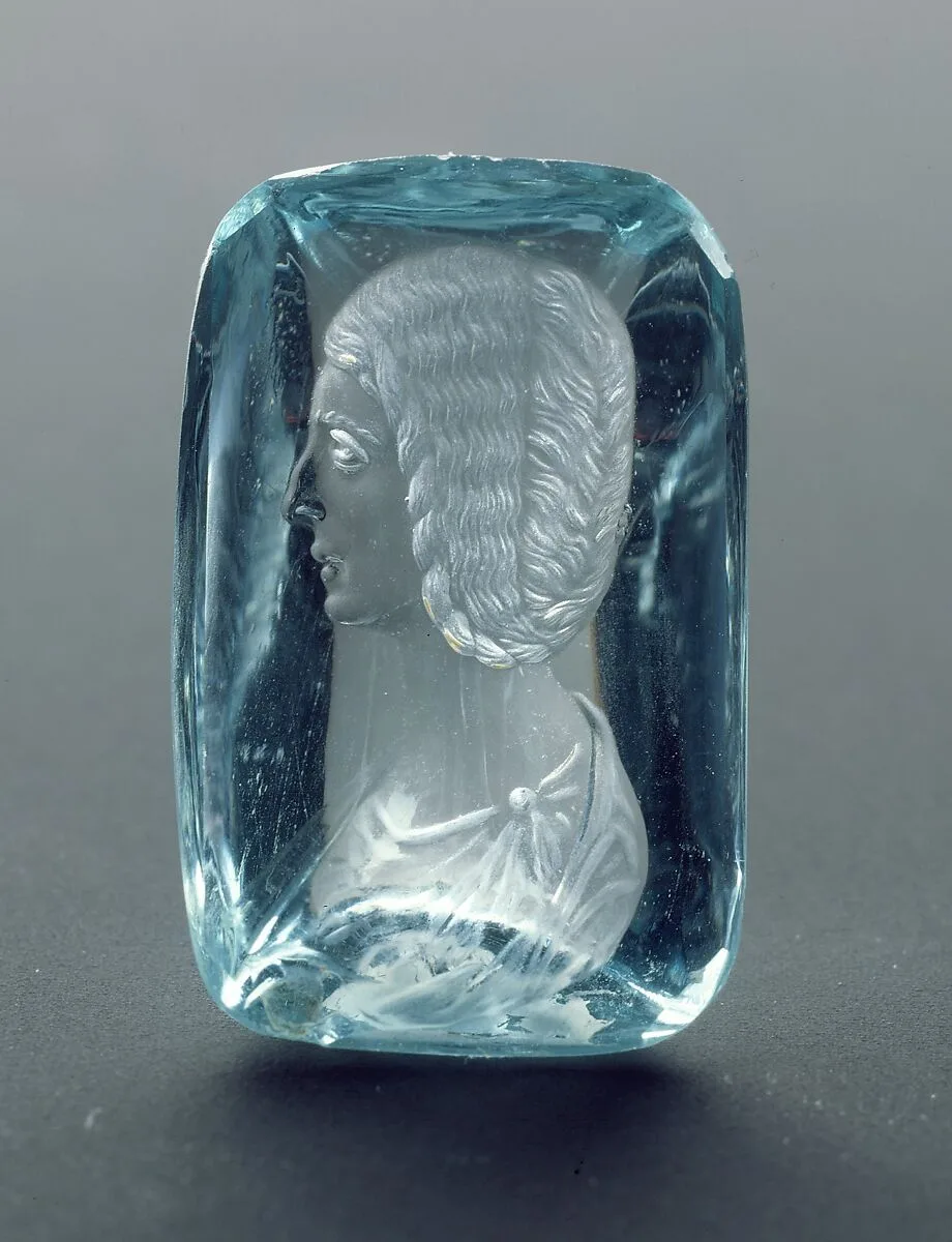 Beryl intaglio with portrait of Julia Domna — Unknown