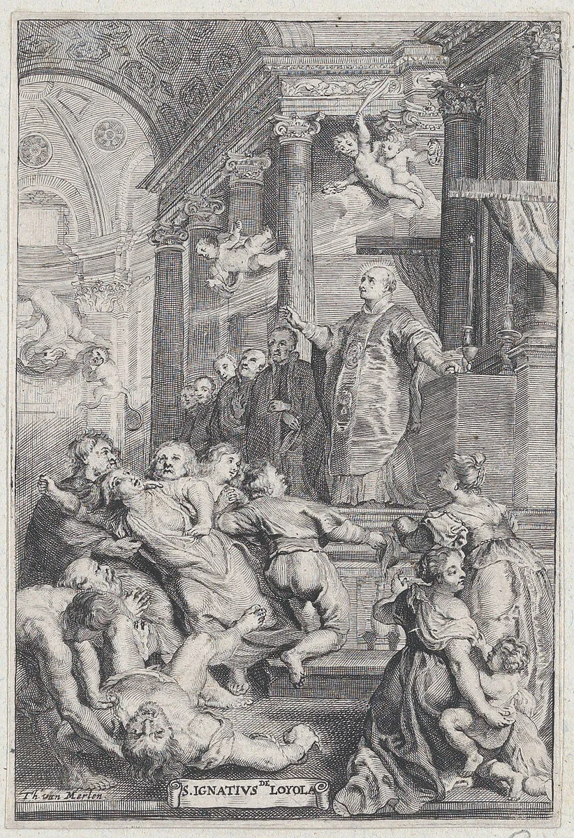 The Miracles of Saint Ignatius of Loyola — Theodor van Merlen II|Ignatius Cornelis Marinus|Peter Paul Rubens