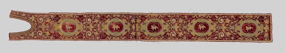 Two Orphrey Sections made into a Hanging or Cover — Unknown