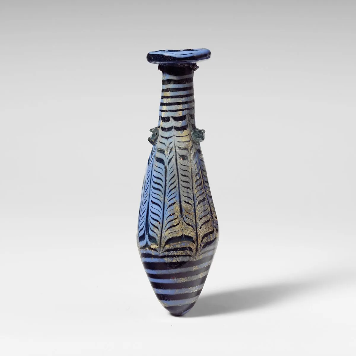Glass alabastron (perfume bottle) — Unknown