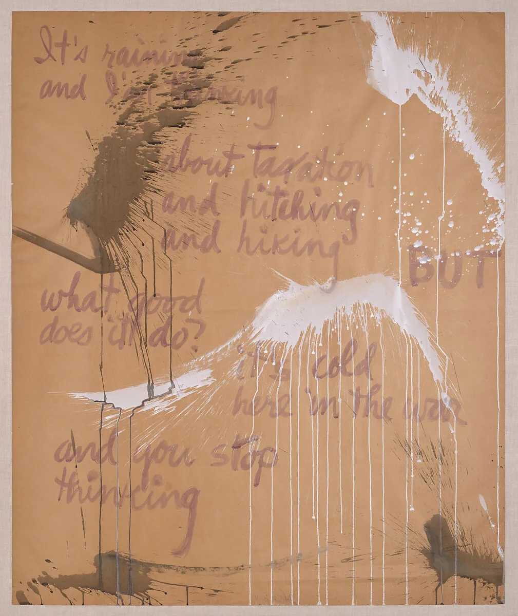 It's Raining — Norman Bluhm|Frank O'Hara