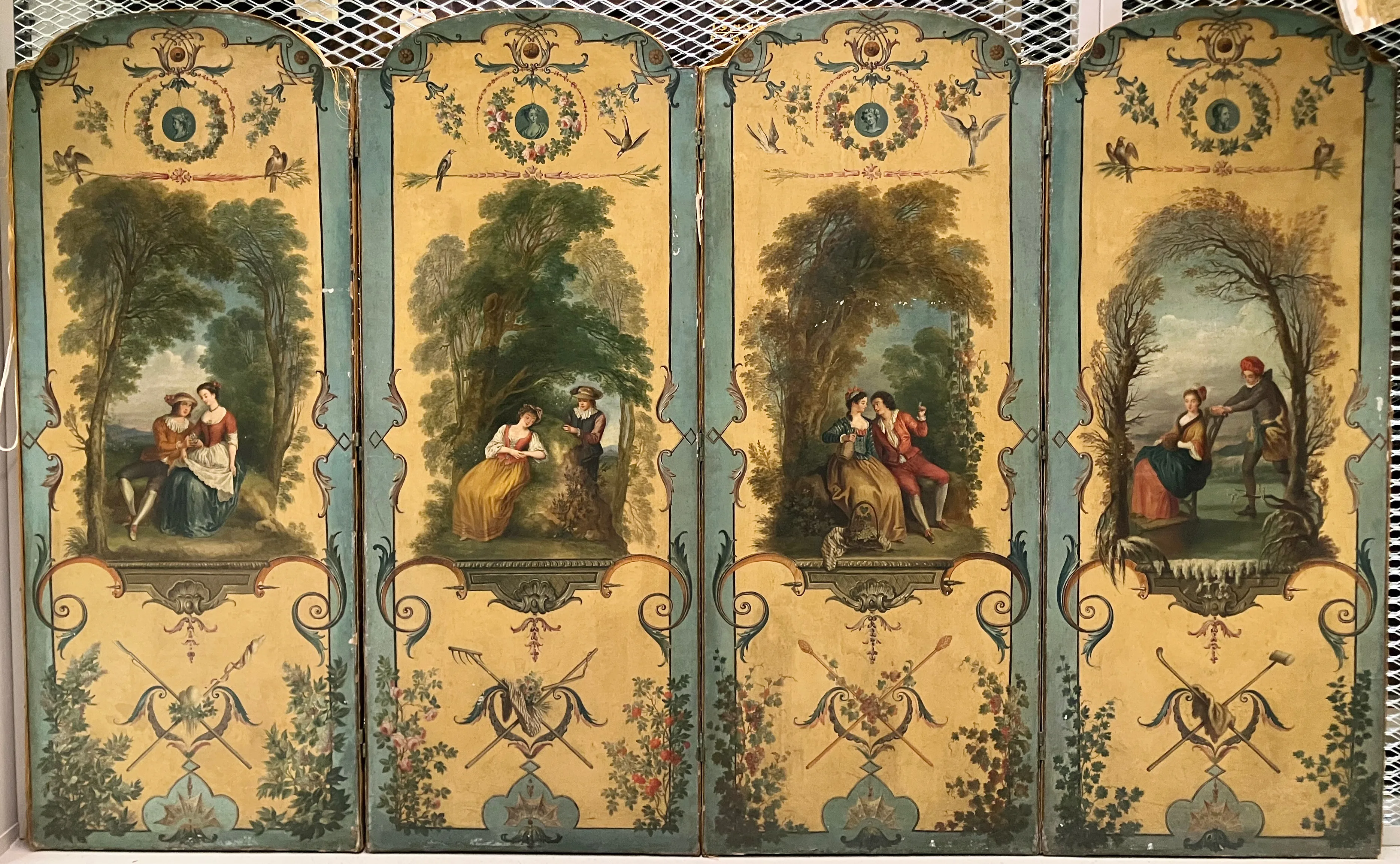 The Four Seasons — Antoine Watteau|François Boucher