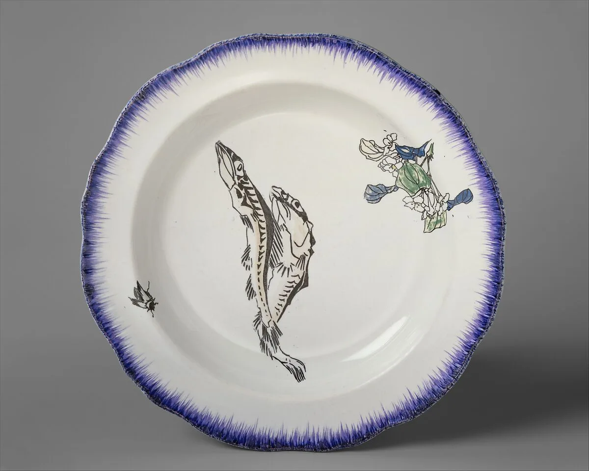 Soup plate (part of a set of three) — Félix Bracquemond|Eugêne Rousseau|Lebeuf et Milliet