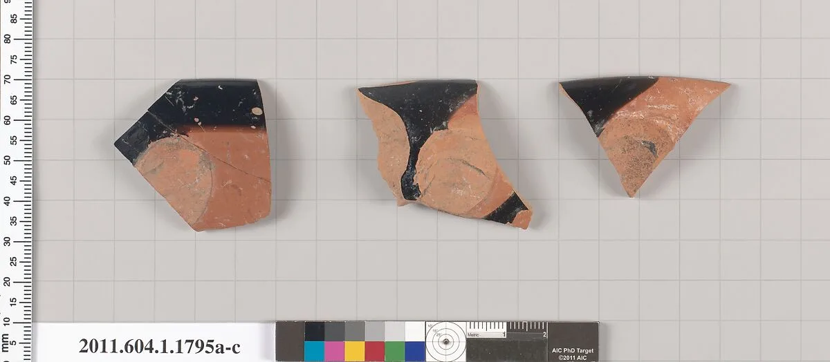Terracotta rim fragments of kylikes(drinking cups) — Unknown