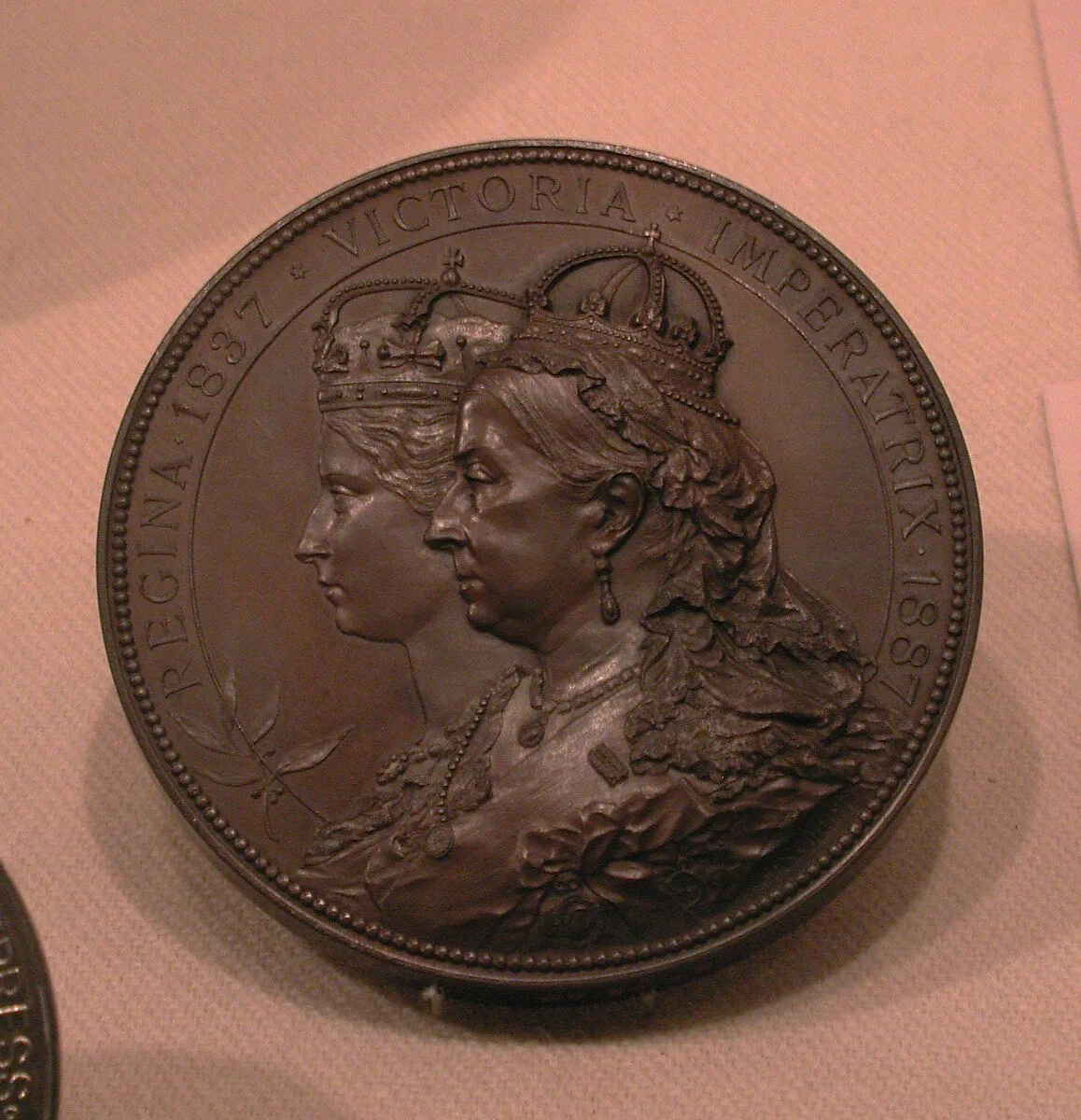 Struck for the City of London, to Commemorate Queen Victoria's Jubilee, 1887 — Anton Scharff