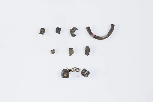Beads and fragments of a ring