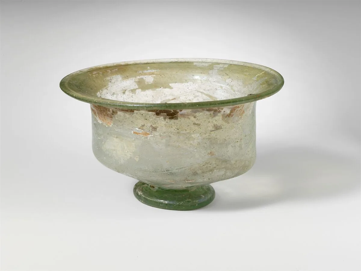 Glass bowl — Unknown