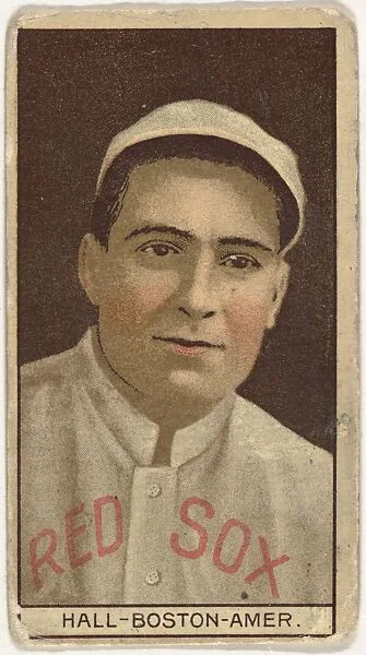 Charlie Hall, Boston, American League, from the Brown Background series (T207) for the American Tobacco Company — American Tobacco Company