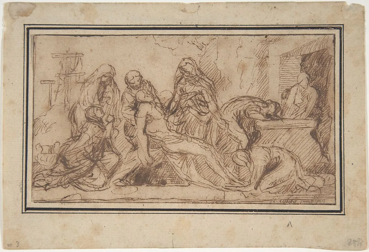 The Entombment — Nicolas Poussin